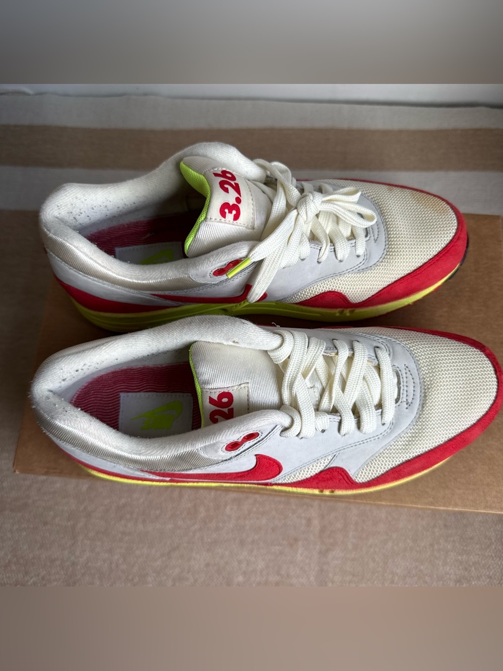 Nike Air Max 1 Air Max Day 3.26 Men's Sz
9 Pre Owned Condition Size 9 Red/Neon